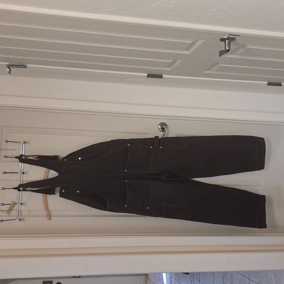 Carhartt R01 overalls. Pre-owned unused. ChocBrown. 34x32 Men's - Picture 4 of 4